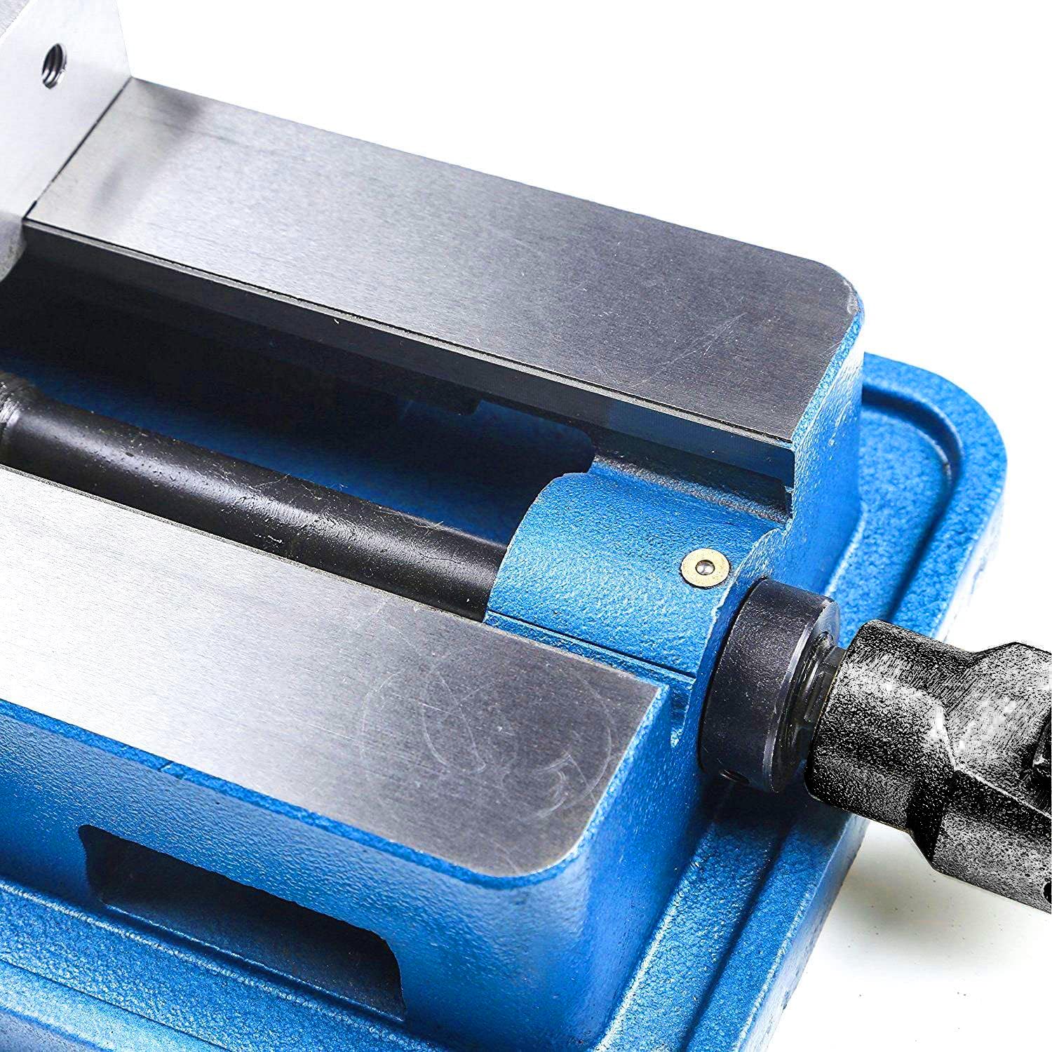 HFS (R) 6" Milling Machine Lockdown Vise Swivel Without Base,Jaw Width Drill Press Vise Milling Drilling Machine Bench Clamp Clamping Vice - Image 3