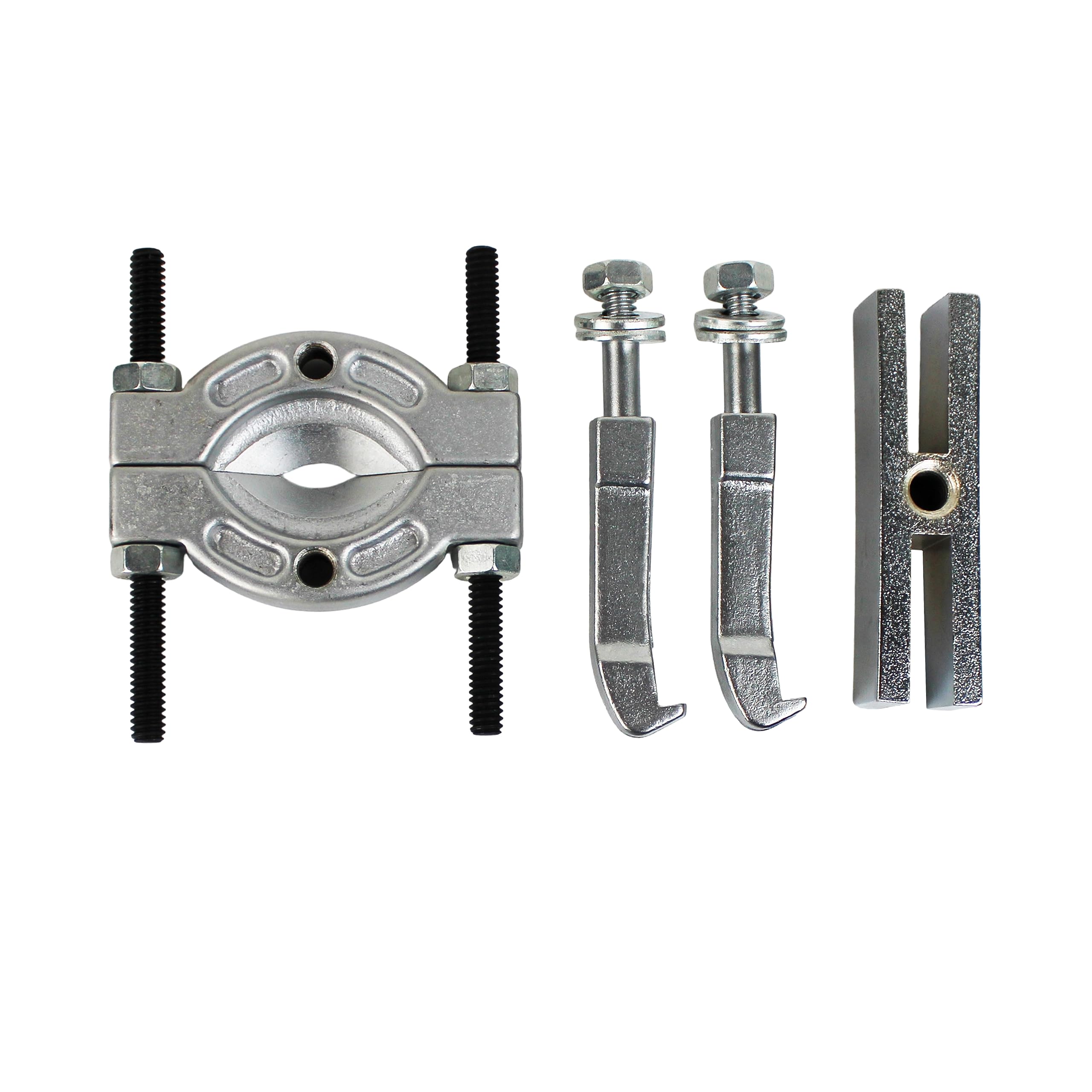 HFS(R Bearing Separator (Mini) 9 Pieces Bearing Puller Kit Includes Yoke & Extensions,Puller Set, Heavy Duty Bearing Splitter Tool Kit - Image 4