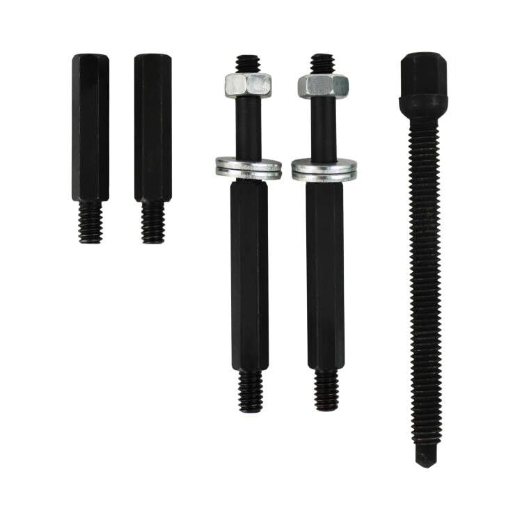 HFS(R Bearing Separator (Mini) 9 Pieces Bearing Puller Kit Includes Yoke & Extensions,Puller Set, Heavy Duty Bearing Splitter Tool Kit - Image 5
