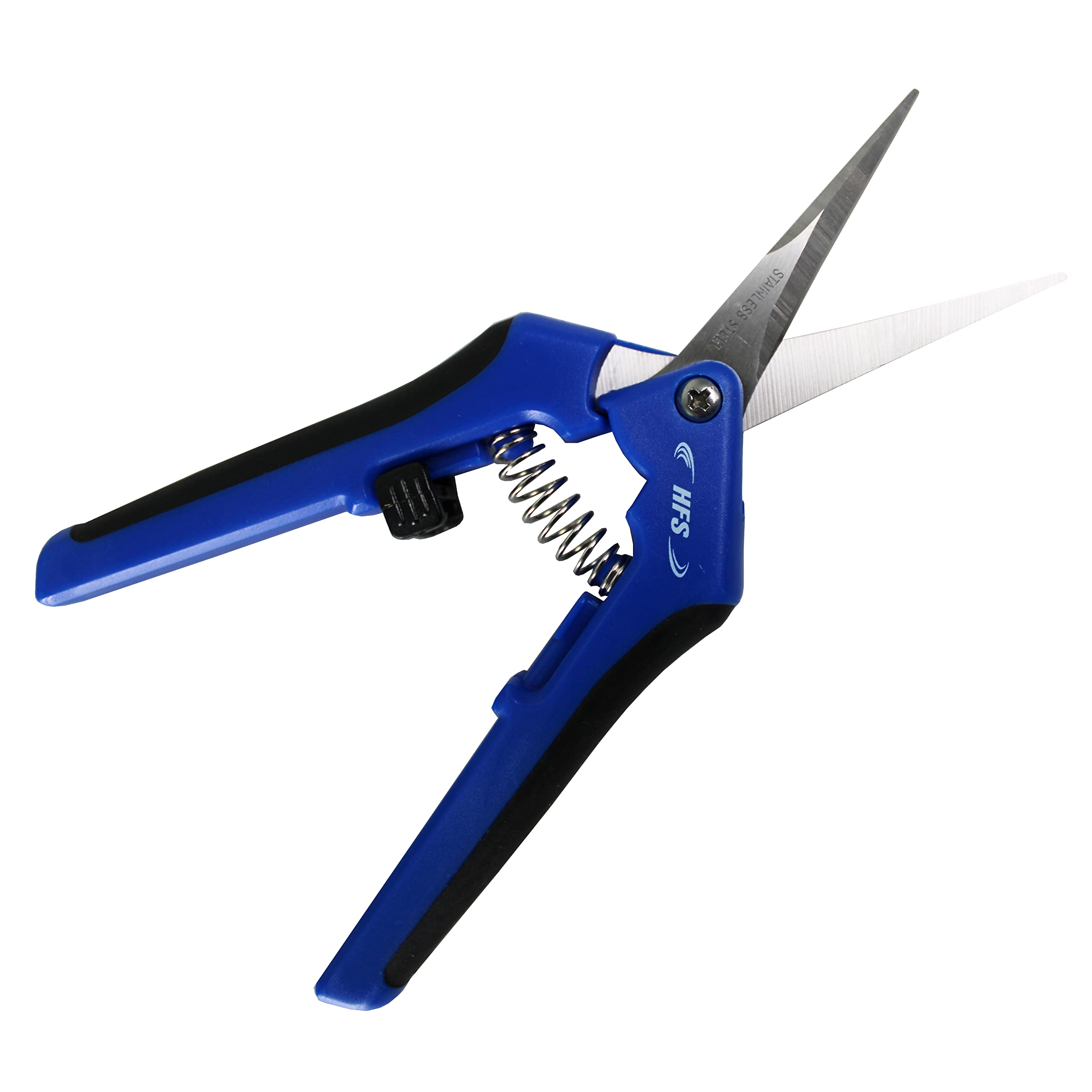 HFS(R) Gardening Scissor Pruner Shear Leaf Trimmer Straight Blade Stainless Steel Micro-Tip Pruning Snip, 6.5" (5pcs) - Image 6