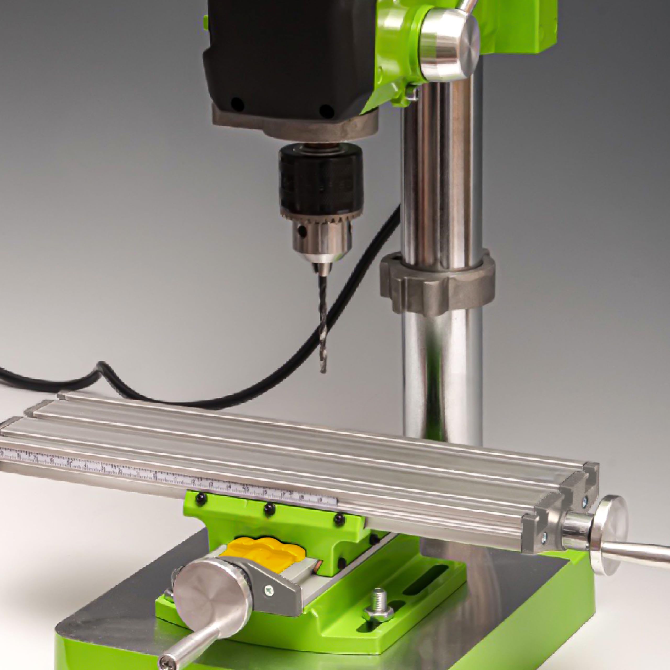 HFS (R) Multifunction Worktable Milling Machine - Adjustable X-Y Compound Drilling Slide Table for Bench Drill 330x95mm(13 * 3.7in) - Image 5