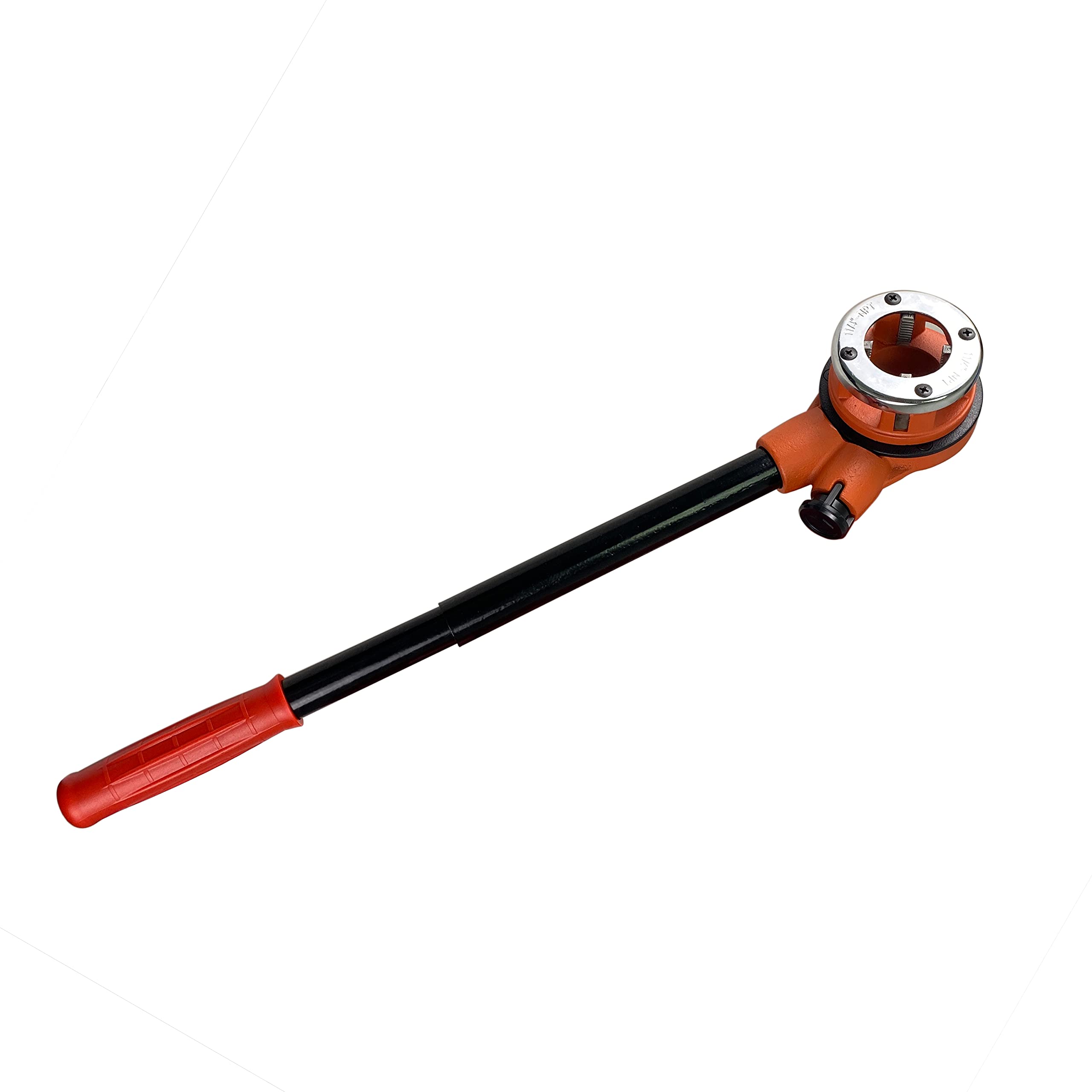 HFS(R Ratchet Pipe Threader Kit Ratcheting Pipe Threading Tool Set (4 dies) 1/2", 3/4", 1" 1-1/4" - Image 6